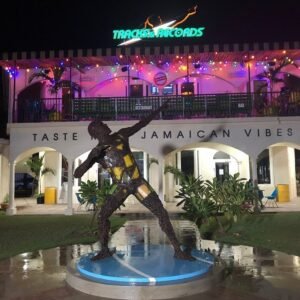 Usain Bolt's Tracks and Records Restaurant, St. James Plaza, Gloucester Ave, Montego Bay, Jamaica